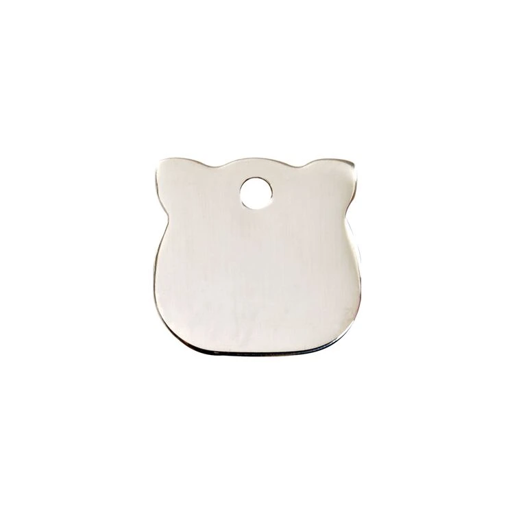 Red Dingo Stainless Steel Engraved Cat Tag Cat 3 Red Dingo Stainless Steel Engraved Cat Tag Cat