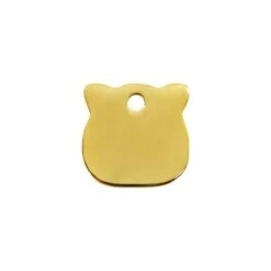 Red Dingo Engraved Brass Cat Tag Cat