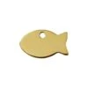 Red Dingo Engraved Brass Cat Tag Fish -Cat Courtyard 03 FI ZZ SM