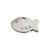 Red Dingo Diamante Engraved Cat Tag Fish -Cat Courtyard 08 FI ZZ SM