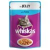 24 X Whiskas Pouch Jelly Tuna Wet Cat Food 100g -Cat Courtyard 11767