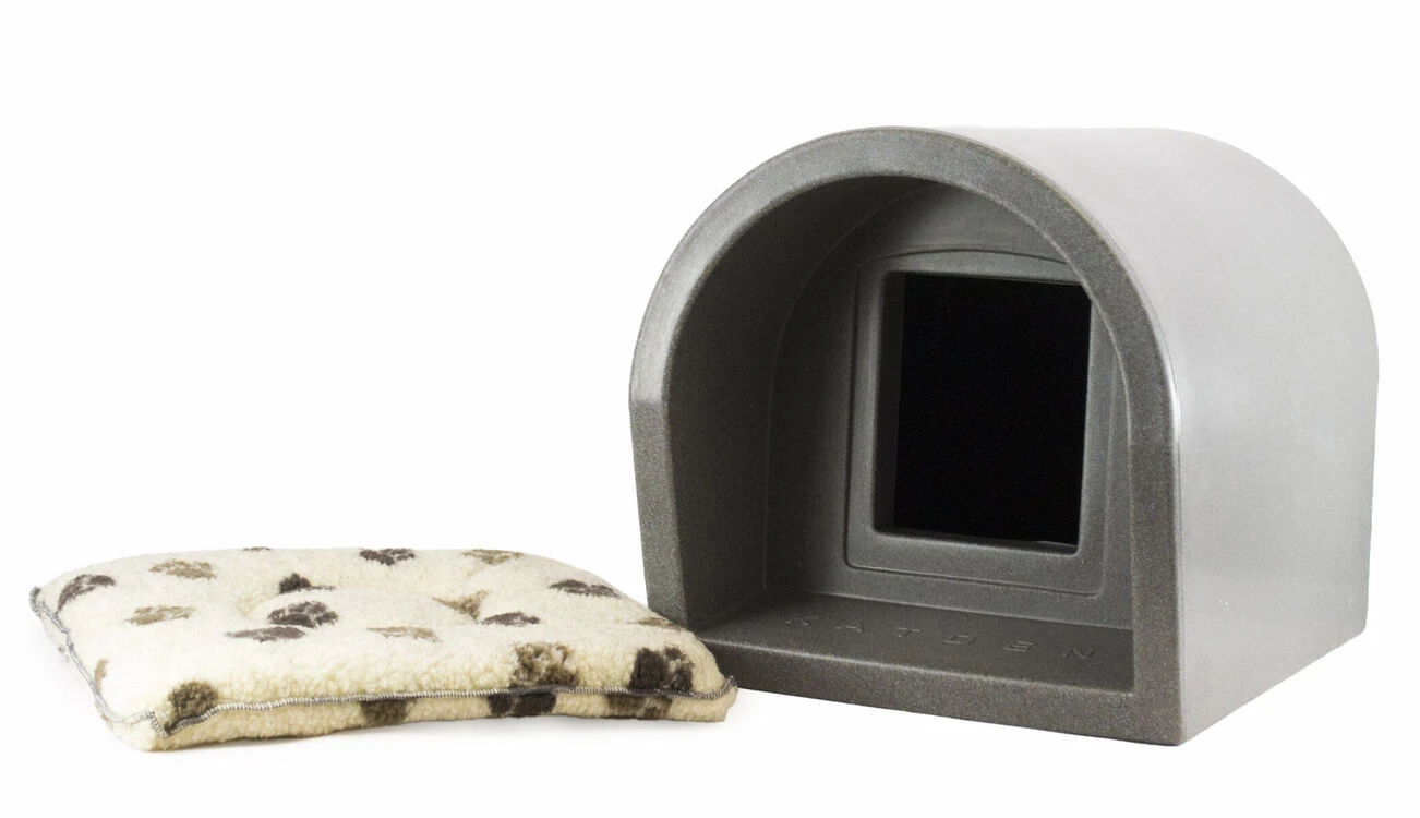 Mr Snugs KatDen Outdoor Cat Kennel/Shelter - Dark Grey (Various Options) 12 Mr Snugs KatDen Outdoor Cat Kennel/Shelter - Dark Grey (Various Options) - Image 10