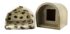 Mr Snugs KatDen Outdoor Cat Kennel/Shelter - Granite (Various Options) 34 Mr Snugs KatDen Outdoor Cat Kennel/Shelter - Granite (Various Options) -Cat Courtyard 1231022067 sand2Bbundle2B5