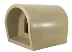 Mr Snugs Katden Cat Kennel & Self Heating Pet Pad - Stone -Cat Courtyard 1231022067 sand2Bside 4