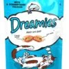 8 X 60g Dreamies Cat Treats With Salmon -Cat Courtyard 12616