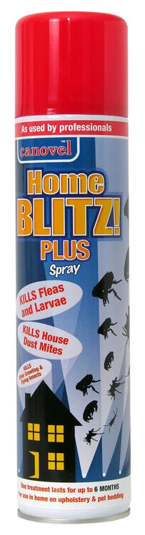 Canovel Home Blitz! Plus Flea Spray
