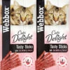 72 X Webbox Cat Sticks Salmon & Trout Sticks -Cat Courtyard 14107