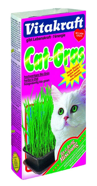 6 X Vitakraft Cat Grass 120g 3 6 X Vitakraft Cat Grass 120g