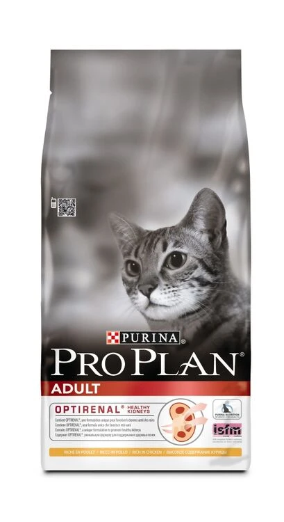 Purina Pro Plan Cat Optirenal Adult Chicken & Rice 4 Purina Pro Plan Cat Optirenal Adult Chicken & Rice - Image 2