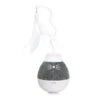 Catit Pixi Spinner Electronic Cat Toy White & Grey -Cat Courtyard 43145 catit pixi spinner silver