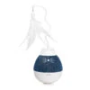 Catit Pixi Spinner Electronic Cat Toy White & Blue -Cat Courtyard 43146 catit pixi spinner blue