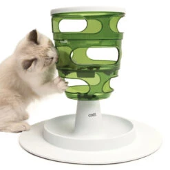 Catit Senses 2.0 Food Tree -Cat Courtyard 43151 catit senses food tree with cat 01