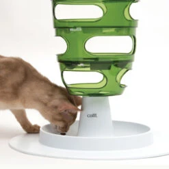 Catit Senses 2.0 Food Tree -Cat Courtyard 43151 catit senses food tree with cat 03