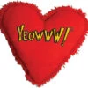 Yeowww Hearrrt Attack 4" -Cat Courtyard 43309
