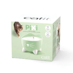 Catit Pixi Cat Water Fountain Mint Green -Cat Courtyard 43718 catit pixi fountain green packaging