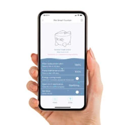 Catit Pixi Smart Fountain -Cat Courtyard 43751 catit pixi smart fountain iphone hand