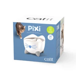 Catit Pixi Smart Fountain -Cat Courtyard 43751 catit pixi smart fountain only packaging