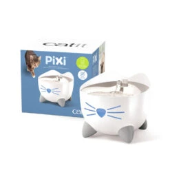 Catit Pixi Smart Fountain -Cat Courtyard 43751 catit pixi smart fountain packaging
