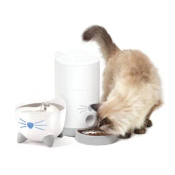 Catit Pixi Smart Feeder -Cat Courtyard 43752 catit pixi smart feeder family