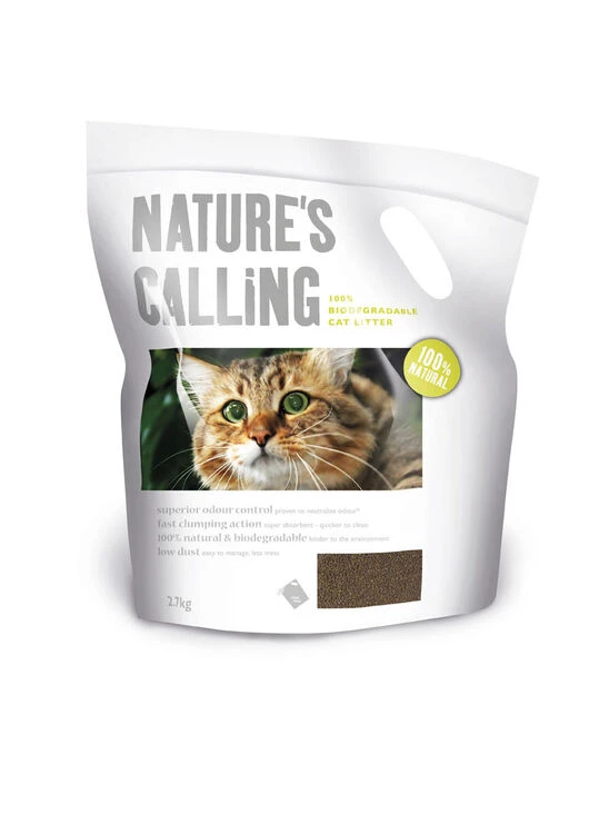 Nature's Calling 100% Biodegradable Clumping Cat Litter 4 Nature's Calling 100% Biodegradable Clumping Cat Litter - Image 2