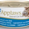 24 X Applaws Cat Can Tuna With Crab 70g -Cat Courtyard 47300