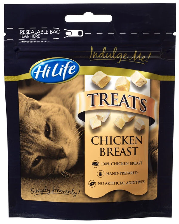 12 X 10g HiLife Indulge Me Chicken Breast Cat Treats 3 12 X 10g HiLife Indulge Me Chicken Breast Cat Treats