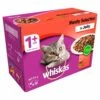 WHISKAS 1+ Cat Pouches Meaty Selection In Jelly -Cat Courtyard 573556