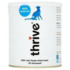 Thrive 100% White Fish Cat Treats 110g