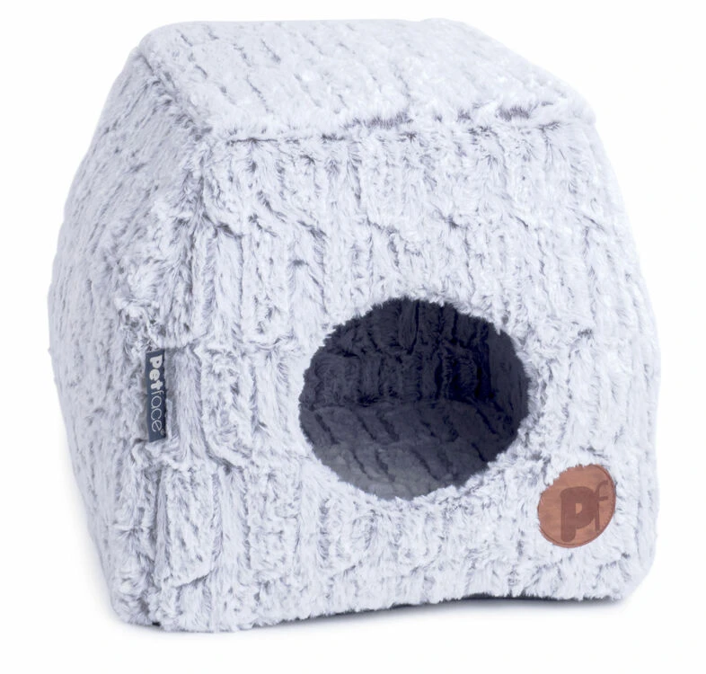 Petface Bamboo Plush Cat Cave 3 Petface Bamboo Plush Cat Cave