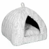 Petface Bamboo Plush Cat Igloo -Cat Courtyard 5ad60f9c8db792.37965922