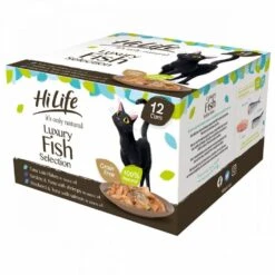 HiLife It's Only Natural Luxury Fish Selection In Sauce Cat Food 5 HiLife It's Only Natural Luxury Fish Selection In Sauce Cat Food -Cat Courtyard 616963 1