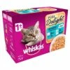 Whiskas 1+ Cat Pouches Pure Delight Fish Selection In Jelly 2 Whiskas 1+ Cat Pouches Pure Delight Fish Selection In Jelly -Cat Courtyard 624337