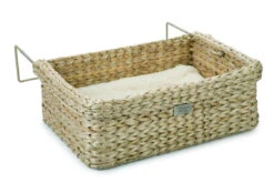 Designed By Lotte Water Hyacinth Wicker Radiator Bed 45cm