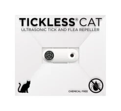 Tickless Cat White Ultrasonic Tick & Flea Repeller