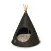 Danish Design Pet Teepee In Grey -Cat Courtyard 661415