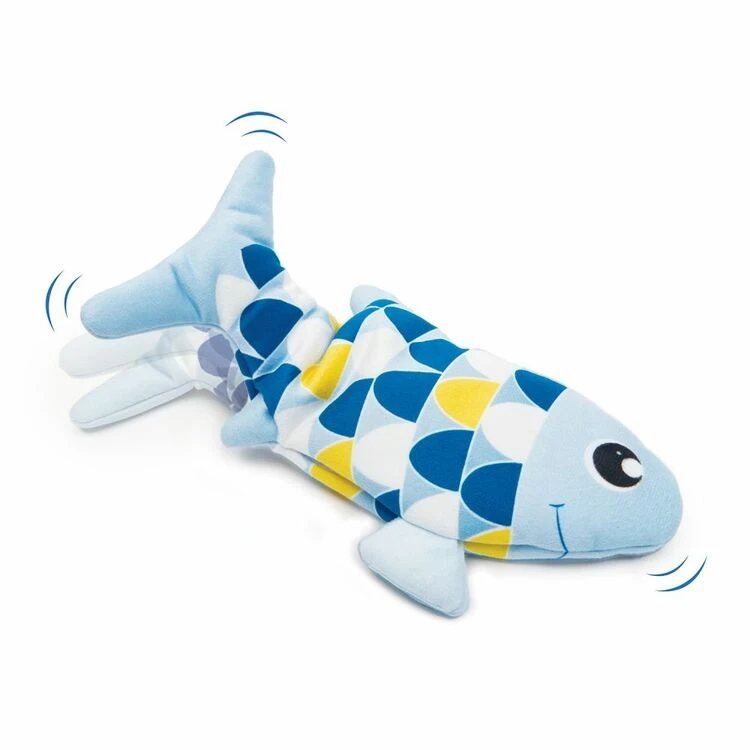 Catit Groovy Fish Blue Cat Toy 3 Catit Groovy Fish Blue Cat Toy