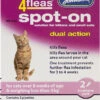 Johnson's 4fleas Spot-On Dual Action For Cats/Kittens Less Than 4kg - 2 Treatments -Cat Courtyard D040.jpeg 1