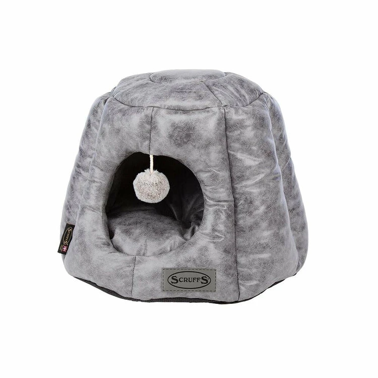 Scruffs® Knightsbridge Cat Bed - Grey 3 Scruffs® Knightsbridge Cat Bed - Grey