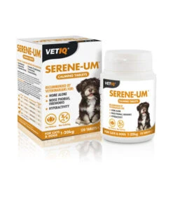 VetIQ Serene-Um Calming Tablets For Cats & Small Dogs - 120 Pack