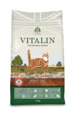 Vitalin Natural Adult Cat British Chicken 1.5kg