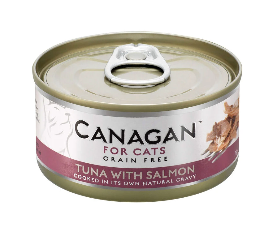 12 X 75g Canagan Ocean Tuna With Salmon Grain-Free Cat Food 3 12 X 75g Canagan Ocean Tuna With Salmon Grain-Free Cat Food