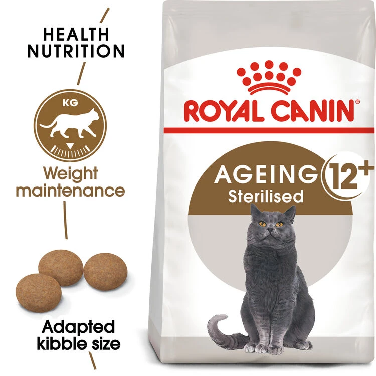 ROYAL CANIN® Ageing Sterilised 12+ Senior Dry Cat Food 4 ROYAL CANIN® Ageing Sterilised 12+ Senior Dry Cat Food - Image 2
