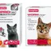 Beaphar Cat Flea, Tick + Worming Bundle -Cat Courtyard cat bundle