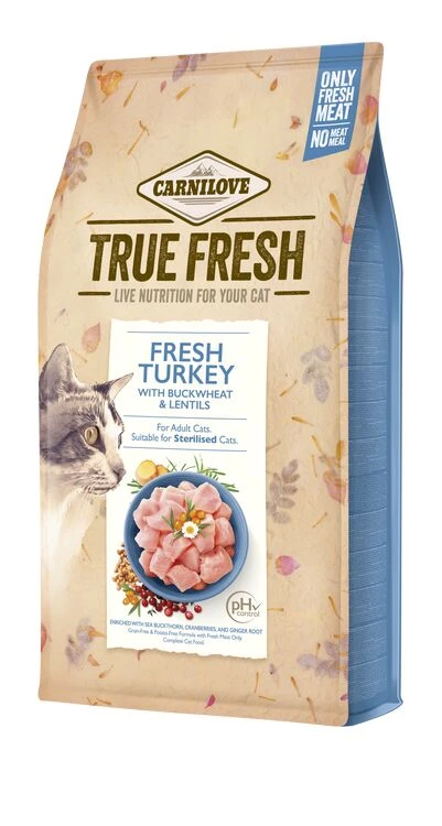 Carnilove True Fresh Turkey Dry Cat Food 4 Carnilove True Fresh Turkey Dry Cat Food - Image 2