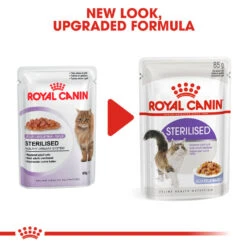 ROYAL CANIN® Sterilised In Jelly Adult Wet Cat Food -Cat Courtyard dphzhvw1vsrbwycsec2c