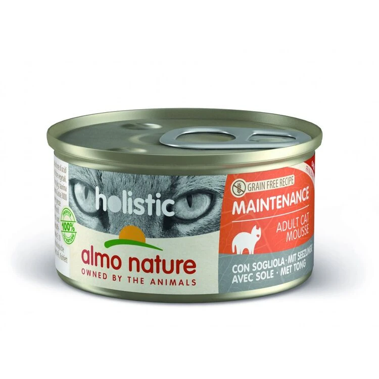 24 X 85g Almo Nature Holistic Maintenance With Sole 85g 2 24 X 85g Almo Nature Holistic Maintenance With Sole 85g
