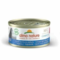 24 X Almo Nature HFC Complete Tuna With Pumpkin Cat Food 70g