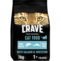 Crave Dry Cat Food Adult With Salmon & Whitefish