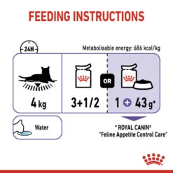 ROYAL CANIN® Appetite Control Care In Gravy Adult Wet Cat Food 19 ROYAL CANIN® Appetite Control Care In Gravy Adult Wet Cat Food -Cat Courtyard gp2hjbfdnspfqdnqneuu