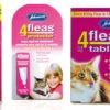 Johnson's 4Fleas Cat & Kitten (1 - 11kg) Flea Treatment Bundle -Cat Courtyard img Cat